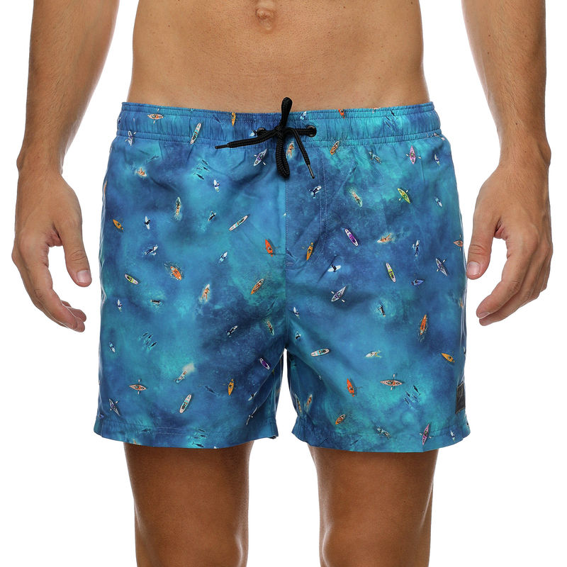 Muški šorc za kupanje Speedo PRT/CHK LEIS 14 WSHT V2 AM