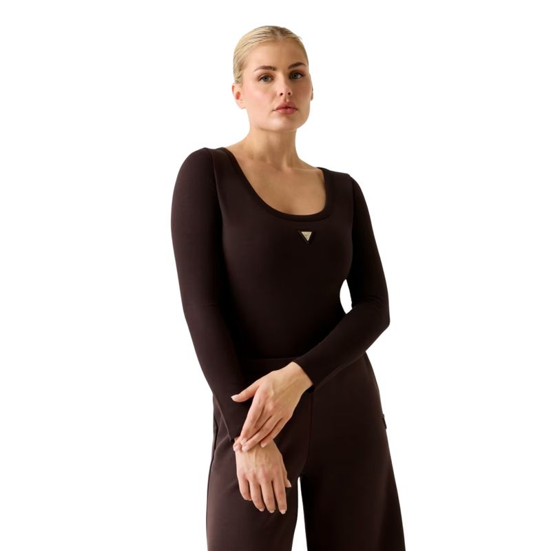 Ženska majica Guess Ath colette ls bodysuit