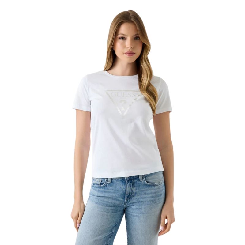 Ženska majica Guess New ss cn basic triangle tee