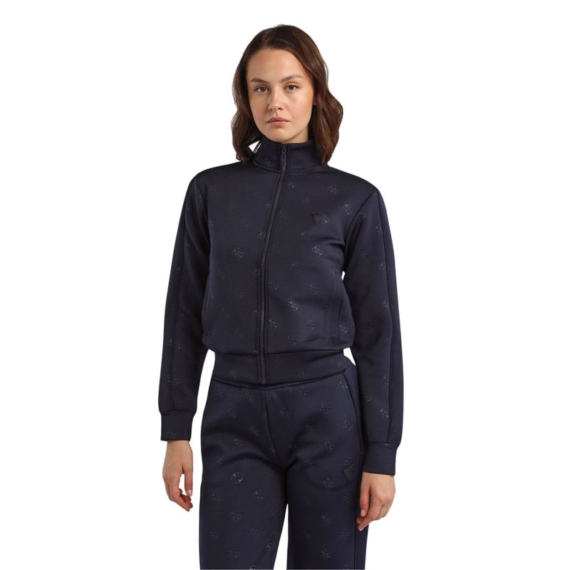 Ženska trenerka gornji deo Guess Ath calista 4g full zip