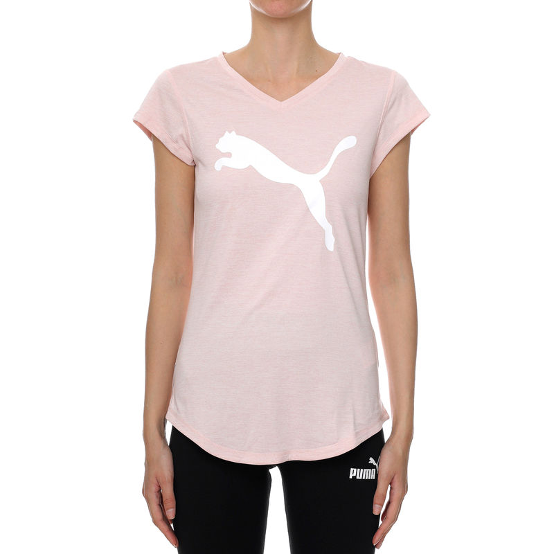 Ženska majica Puma TRAIN FAVORITE HEATHER CAT TEE