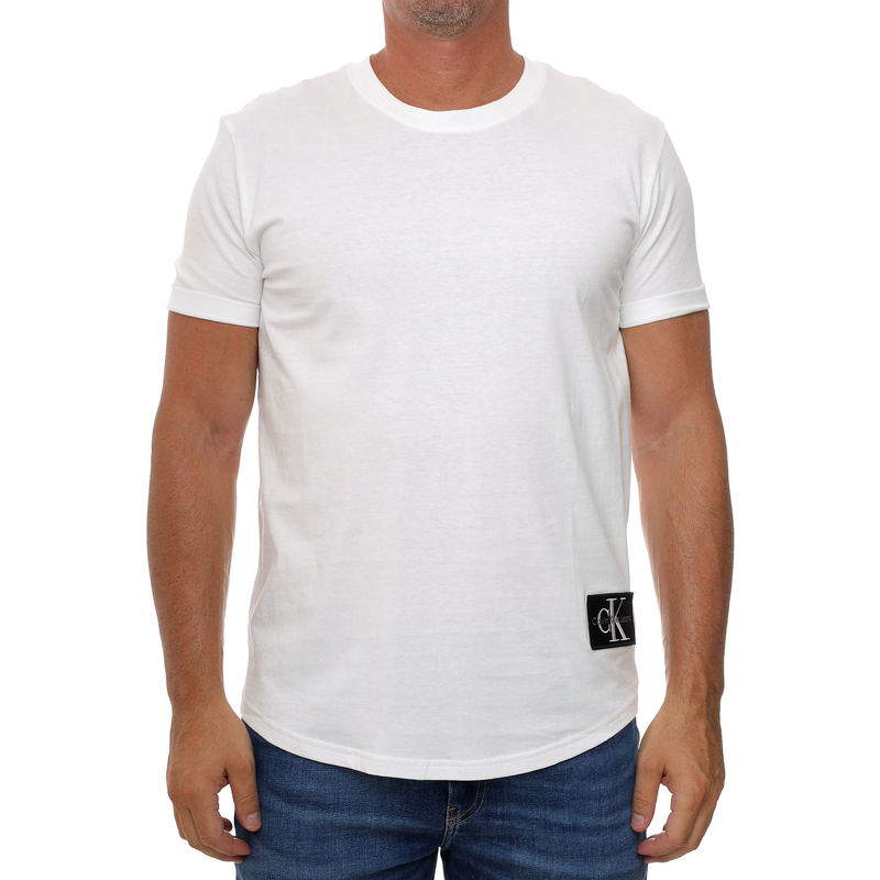Muška majica Calvin Klein Badge Turn Up Sleeve
