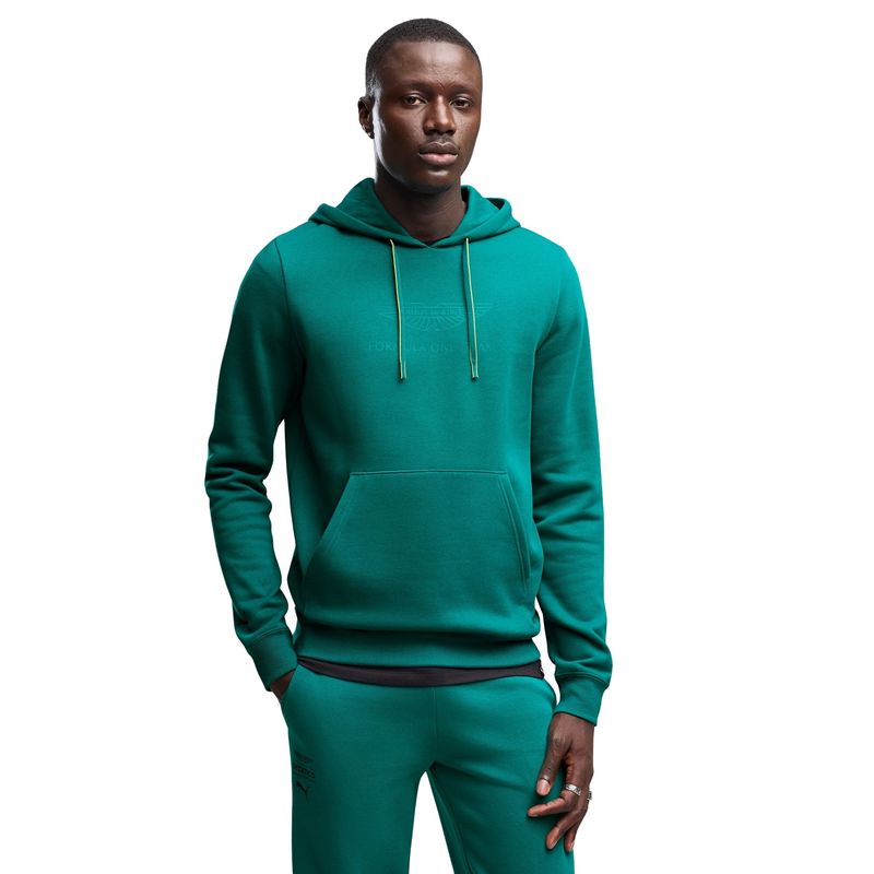 Muški duks Puma Amf1 essential sweat logo hoodie