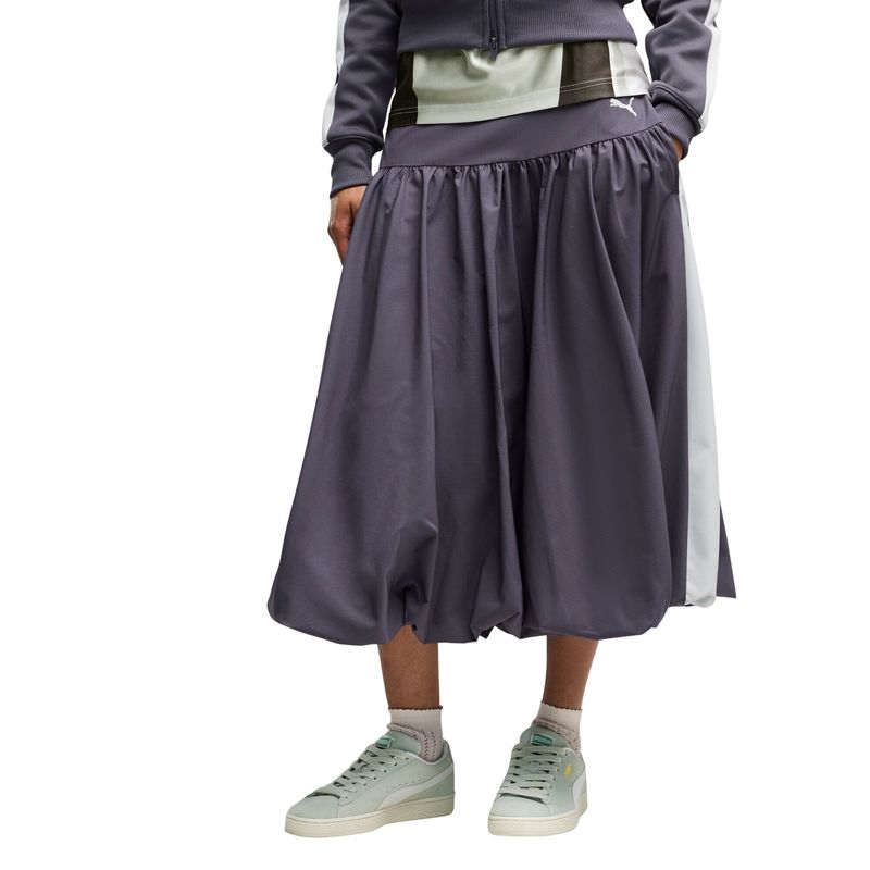 Ženska suknja Puma T7 balloon woven midi skirt