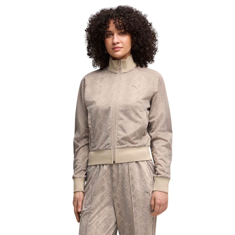 Ženski duks Puma T7 snake aop short track jacket