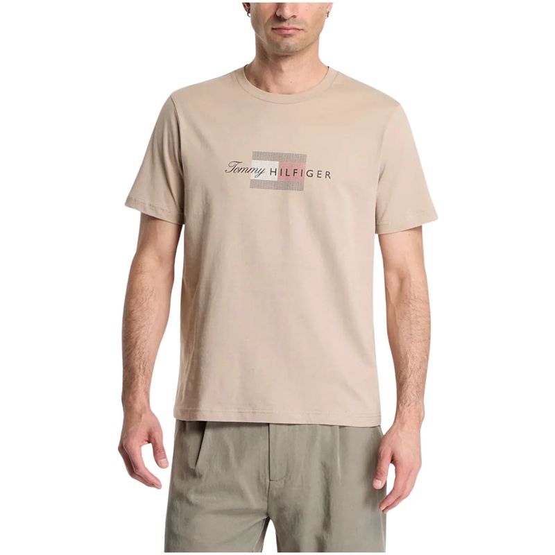 Muška majica Tommy Hilfiger script flag regular tee