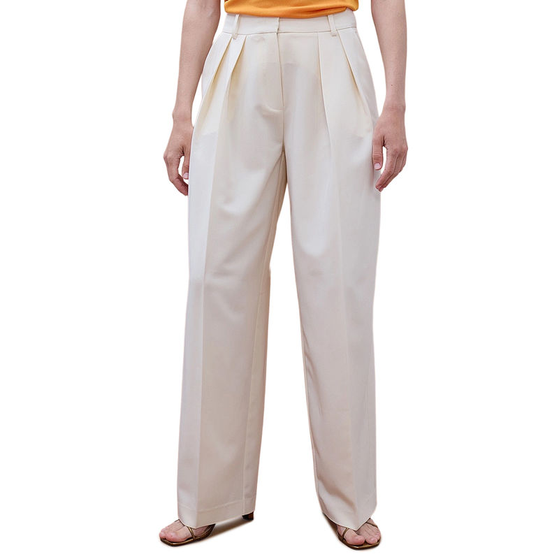 Ženske pantalone Lola By maite wide-leg trousers