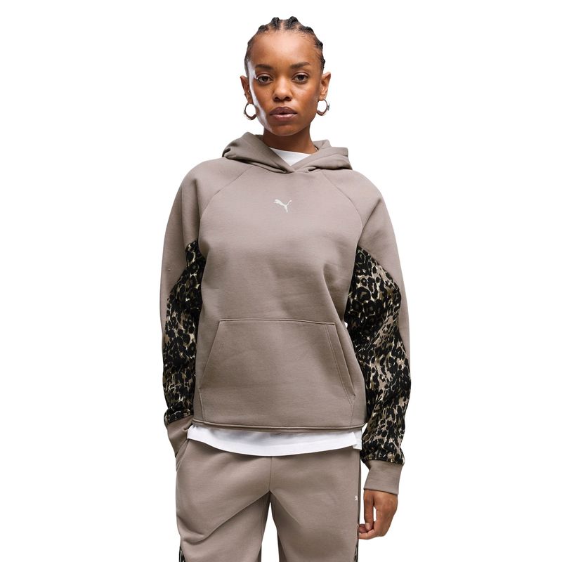 Ženski duks sa kapuljačom Puma Sport animal standard hoodie fl