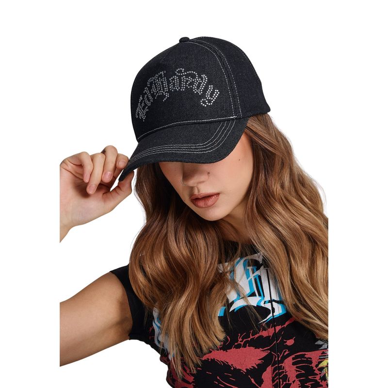 Unisex kačket Ed Hardy diamante gothic 5 panel trucker cap
