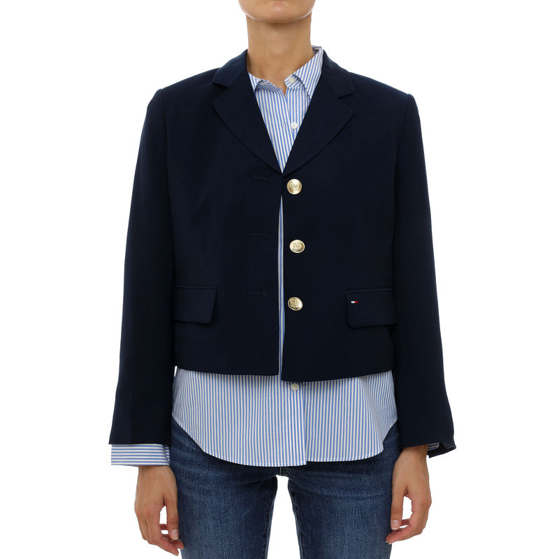 Ženska jakna Tommy Hilfiger tjw cropped blazer