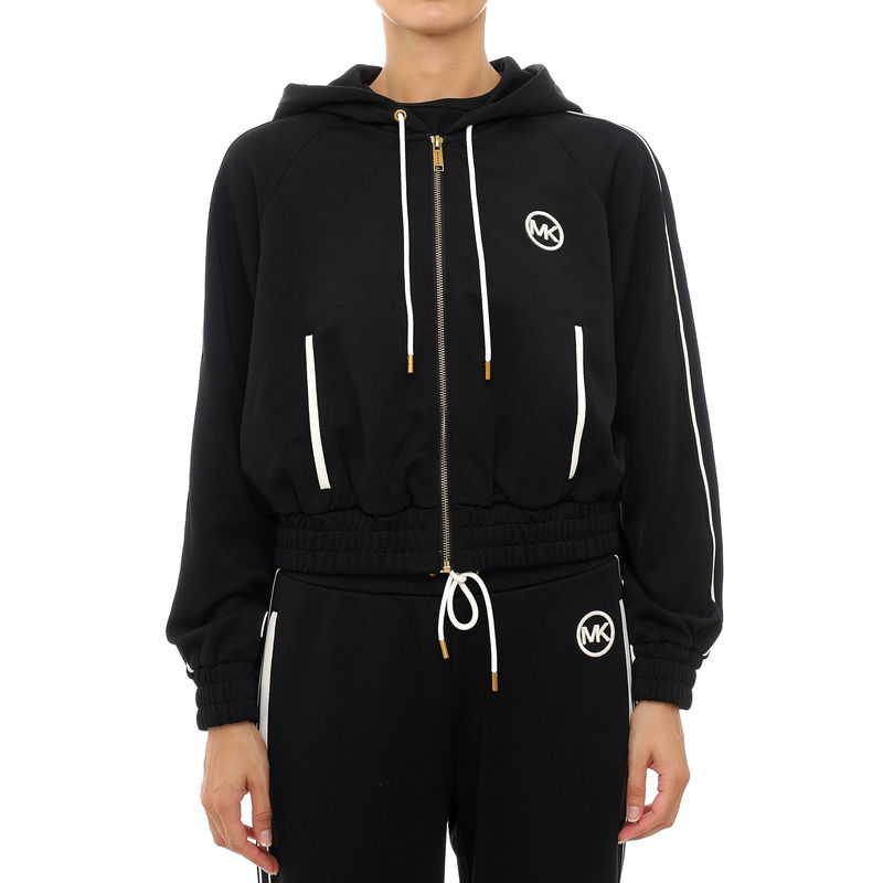 Ženska trenerka gornji deo Michael Kors Cntrst zip frnt trk jkt