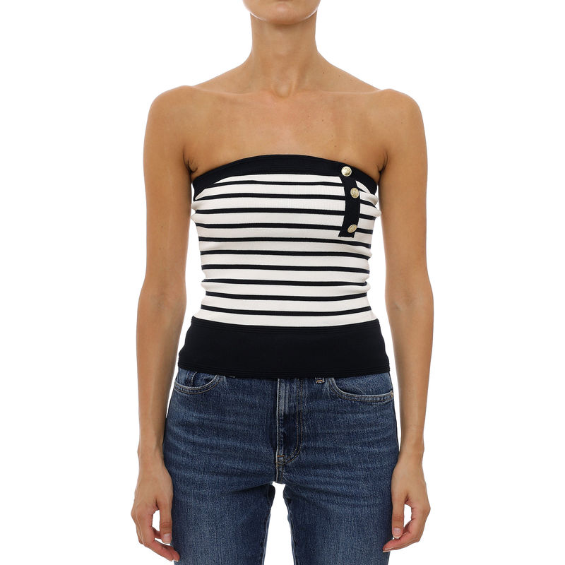 Ženski džemper Tommy Hilfiger tjw buttons bandeau sweater