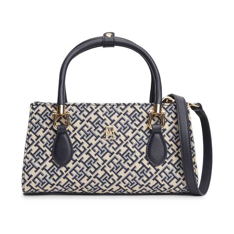 Ženska torba Tommy Hilfiger th grace mini satchel jacquard