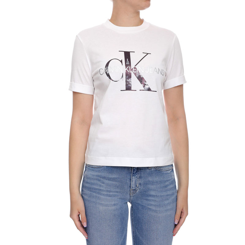 Ženska majica Calvin Klein NEW YORK PRINT CK TEE