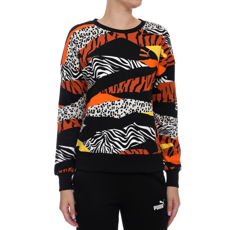 Ženski duks Puma Classics AOP Crew Sweat