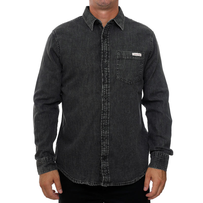 Muška košulja Calvin Klein Casual classic vail denim shirt
