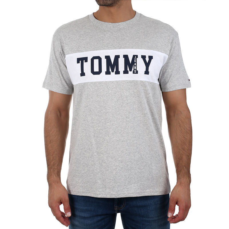 Muška majica TOMMY HILFIGER TJM PANEL LOGO TEE