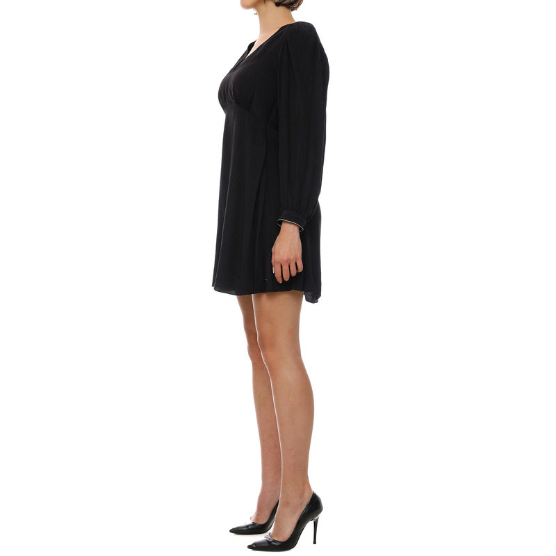 Ženska haljina Tommy Hilfiger Fluid Solid Short V-Neck Dress | Sommerkleider