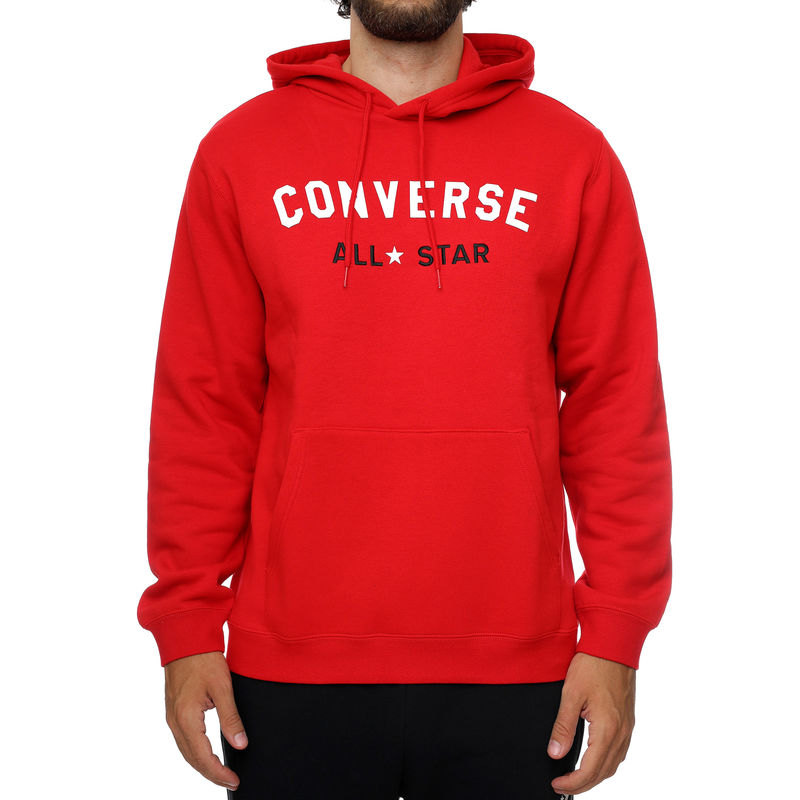 Muški duks CONVERSE GO-TO ALL STAR BRUSHED BACK FLEECE HOODIE