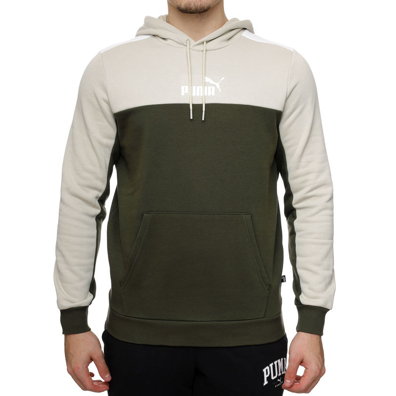 Muški duks Puma Ess+ Block Hoodie Fl