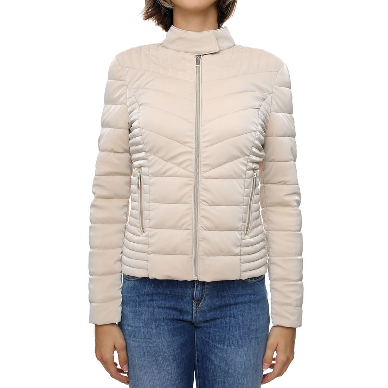 Ženska jakna Guess Poly Liquid Bi-Str Jersey