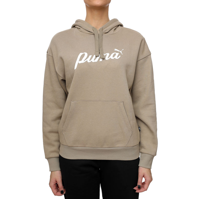 Ženski duks Puma Ess+ Script Hoodie Fl