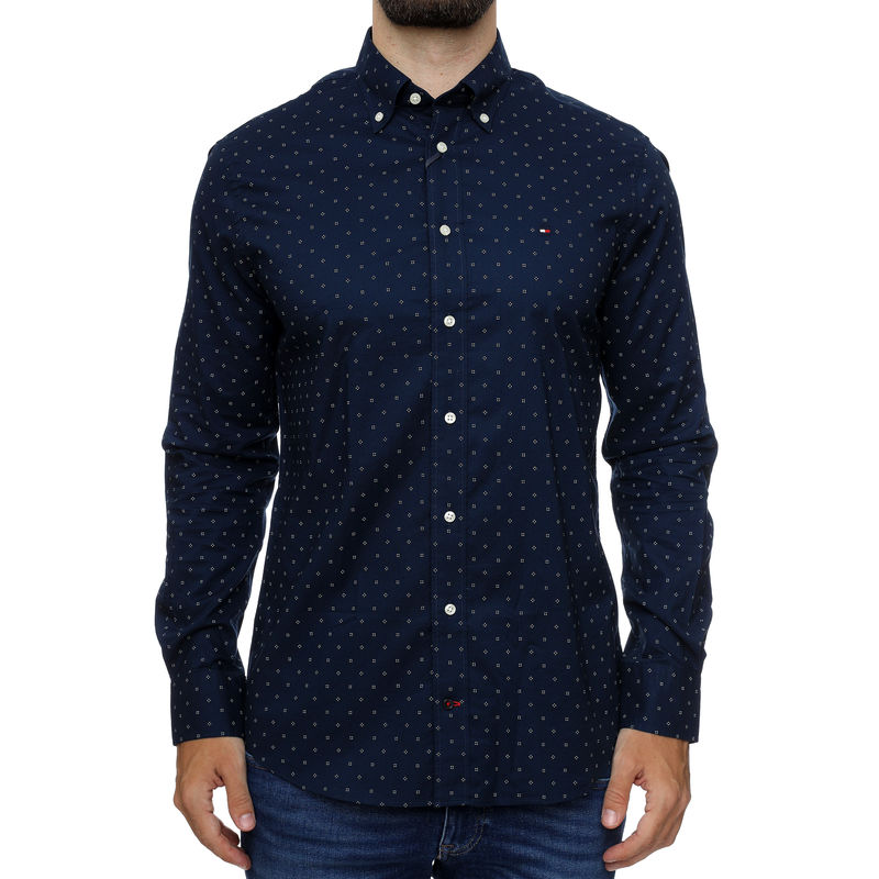 Muška košulja Tommy Hilfiger Cl-W Geo Oxf Print Rf Shirt