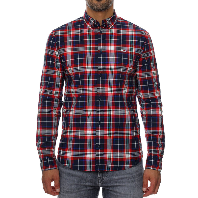 Muška košulja TOMMY HILFIGER STRETCH CHECK POPLIN SHIRT