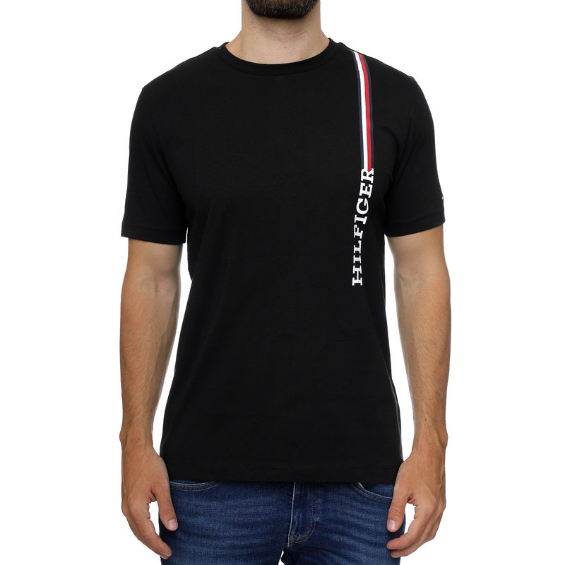 Muška majica Tommy Hilfiger Rwb Monotype Vertical Stripe Tee