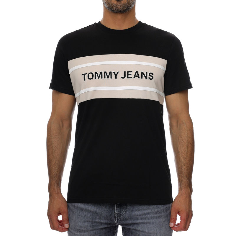 Muška majica TOMMY HILFIGER STRIPE COLORBLOCK TEE