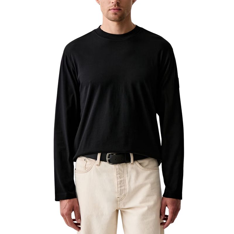Muški duks Karl Lagerfeld reg rubber patch ls tee