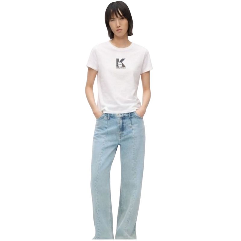Ženska majica Karl Lagerfeld reg k logo tee