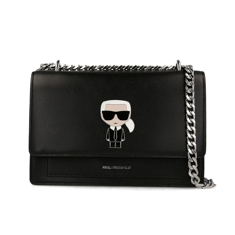 Ženska torba KARL LAGERFELD IKONIK METAL LOCK SHOLDERBAG
