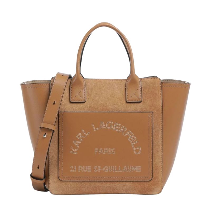Ženska torba Karl Lagerfeld k/daily sm tote suede