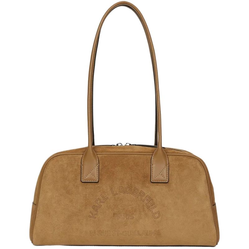 Ženska torba Karl Lagerfeld k/daily sm zip shb suede