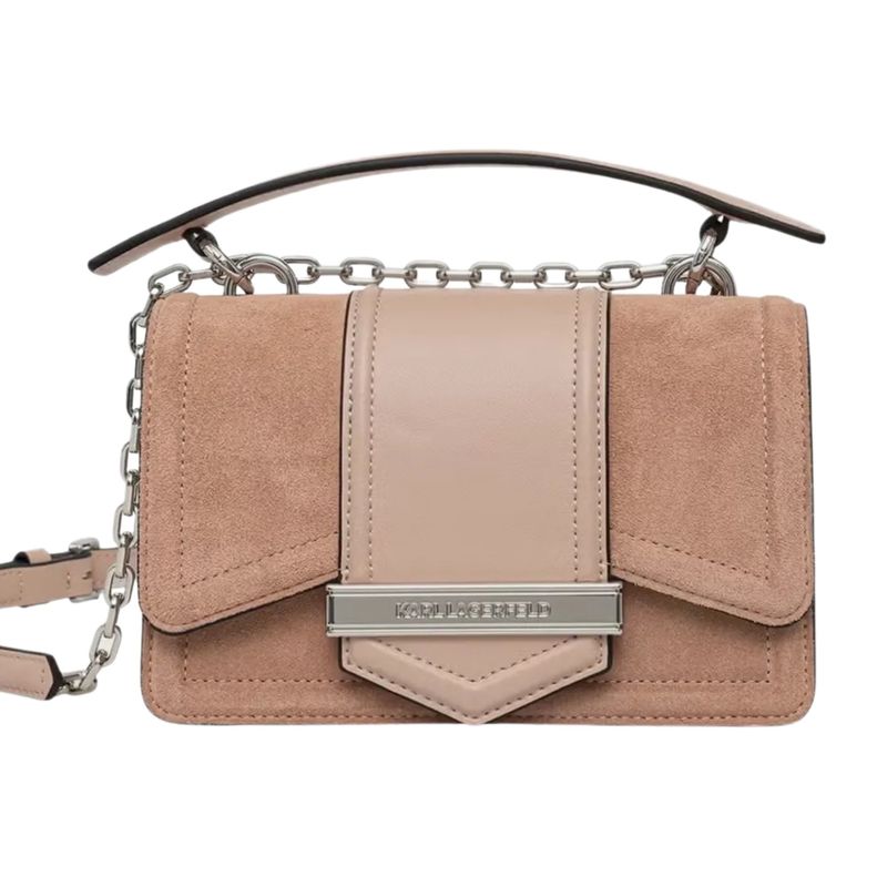 Ženska torba Karl Lagerfeld k/nova sm crossbody suede