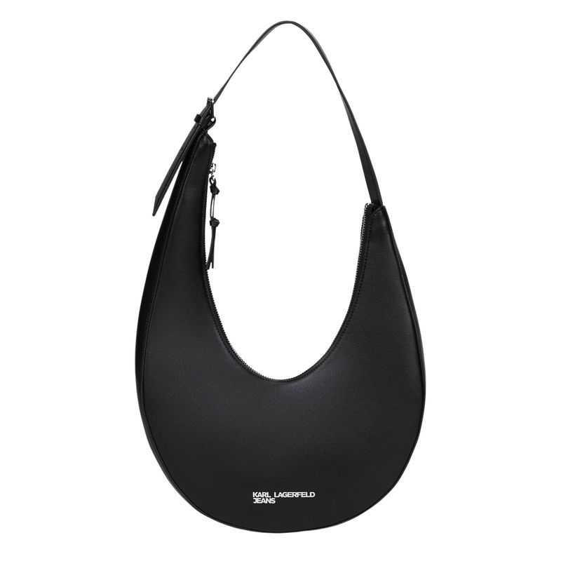 Ženska torba Karl Lagerfeld rounded leather hobo