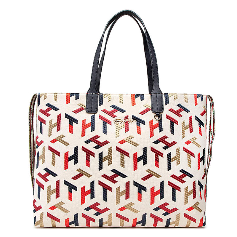 Ženska torba TOMMY HILFIGER ICONIC TOMMY TOTE MONO EMBR