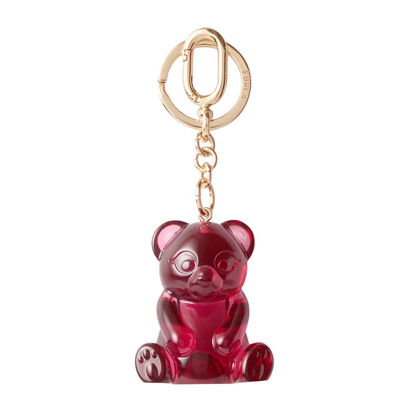 Ženski privezak Furla Allegra keyring s bear 60mm
