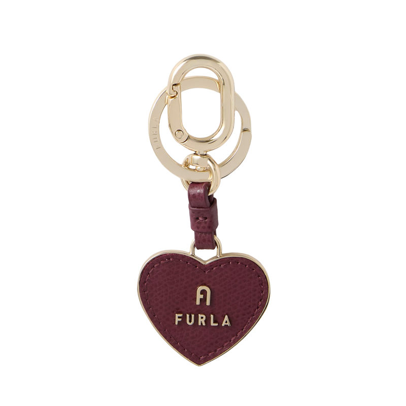 Ženski privezak Furla Camelia keyring heart