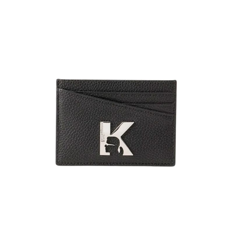 Ženska futrola za kartice Karl Lagerfeld geo cardholder leather