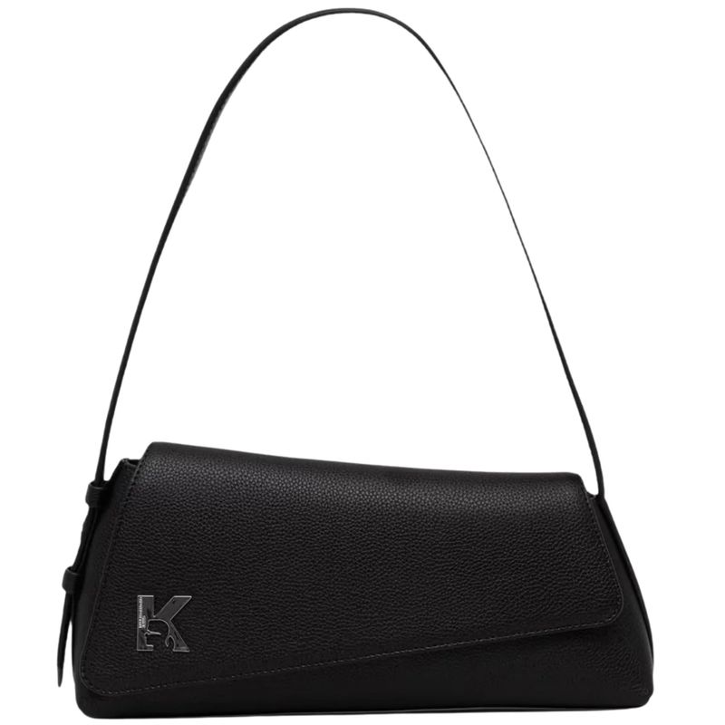 Ženska torba Karl Lagerfeld geo flap shb pebble lthr