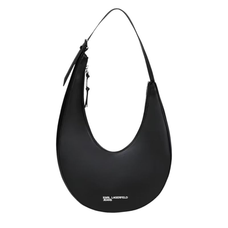 Ženska torba Karl Lagerfeld rounded leather hobo
