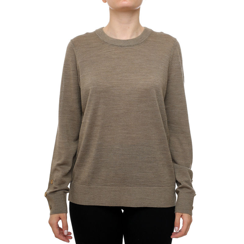 Ženski džemper Michael Kors Merino button slv ls swtr
