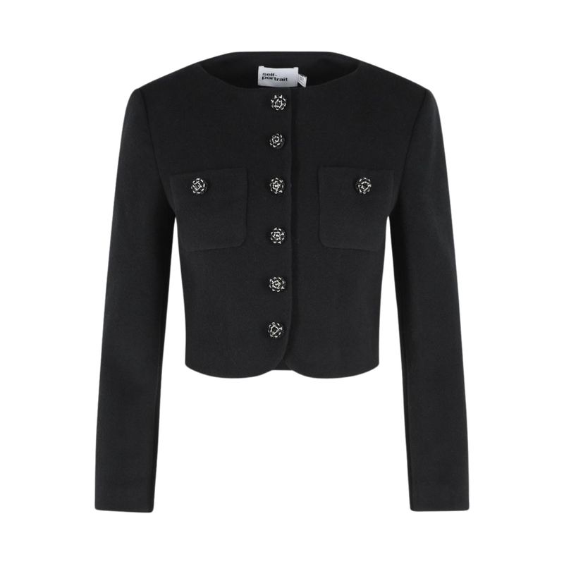 Ženski sako Self Portrait button down jacket