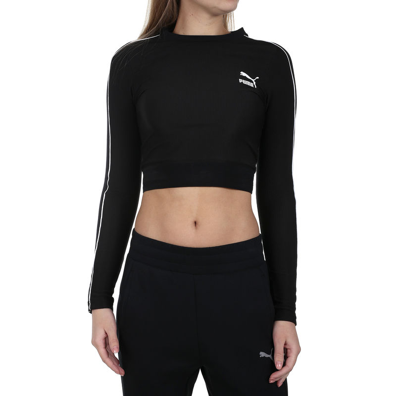 Ženski duks Puma Classics Rib LS Top