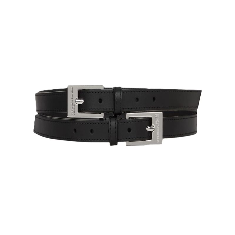 Ženski kaiš KLJ Double thin lthr belt