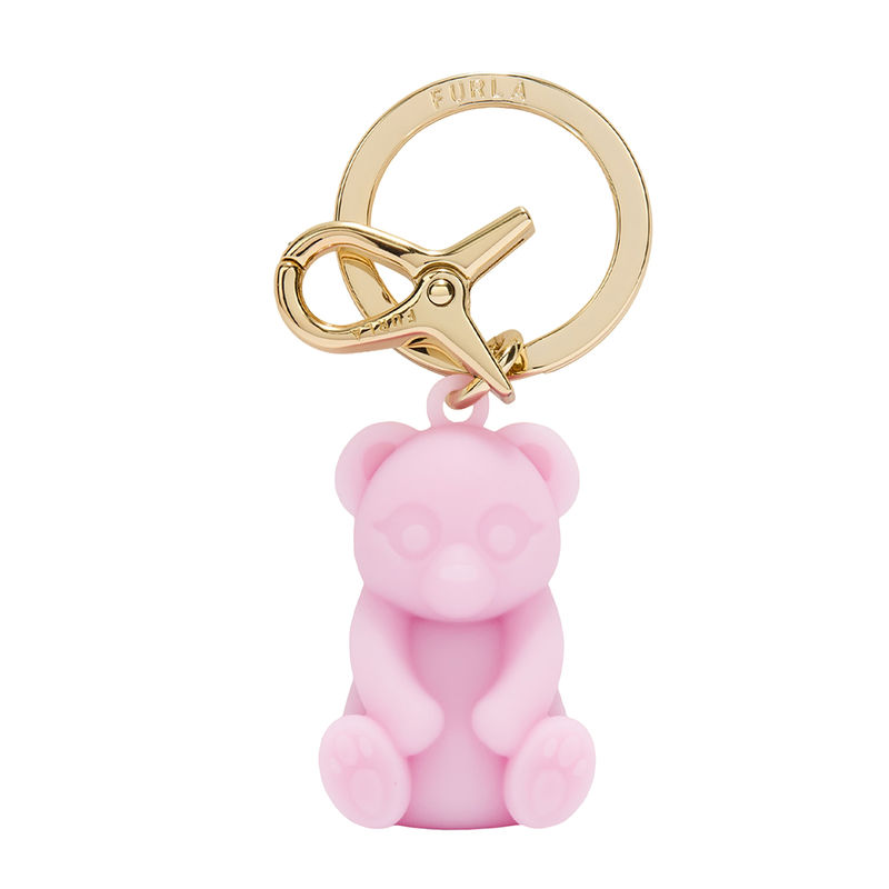 Ženski privezak Furla Hashtag rubber bear keyring