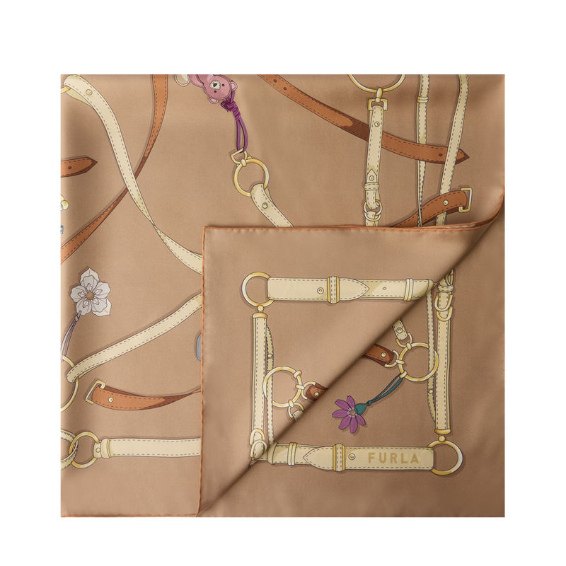 Ženska ešarpa Furla Tortona carre' 90x90
