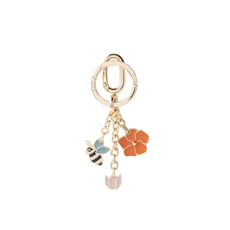 Ženski privezak Furla Crystal keyring bee&flowers